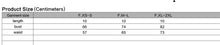 Load image into Gallery viewer, size chart