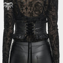 Load image into Gallery viewer, model showing back of belt