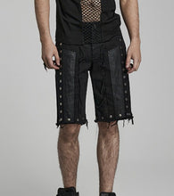 Load image into Gallery viewer, model showing front of pants turned in to shorts