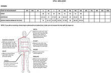 Load image into Gallery viewer, size chart