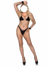 Load image into Gallery viewer, model showing front of bodystocking