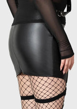 Load image into Gallery viewer, model showing back of skirt