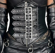 Load image into Gallery viewer, model showing front of cincher