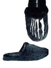 Load image into Gallery viewer, side and top of slippers on display