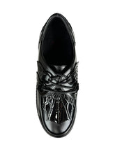 Load image into Gallery viewer, Black Krypt Spider Web Creeper Shoe