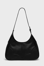 Load image into Gallery viewer, Black handbag on a light gray background