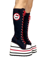 Load image into Gallery viewer, model showing side of boots