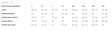 Load image into Gallery viewer, size chart