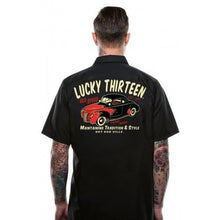 Load image into Gallery viewer, model showing back of shirt