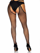 Load image into Gallery viewer, model showing back of pantyhose