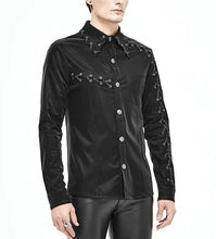 Load image into Gallery viewer, model showing side of shirt