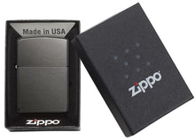 Load image into Gallery viewer, Gray dusk color zippo lighter in product box