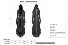 Load image into Gallery viewer, Long Gothic Sweater Style Knitted Hoodie
