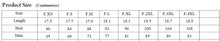 Load image into Gallery viewer, size chart