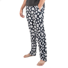 Load image into Gallery viewer, jason voorhees hockey mask repeated print pajama pants