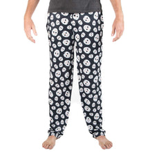 Load image into Gallery viewer, jason voorhees hockey mask repeated print pajama pants