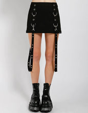 Load image into Gallery viewer, model showing front of skirt, zipped off into shorter skirt