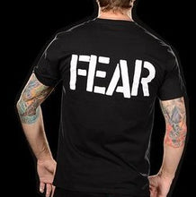 Load image into Gallery viewer, model showing back of shirt