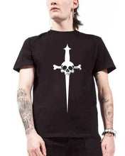 Load image into Gallery viewer, model showing front of shirt