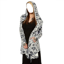 Load image into Gallery viewer, model showing front of cardigan