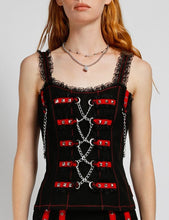 Load image into Gallery viewer, model showing front of top