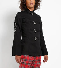 Load image into Gallery viewer, model showing side of jacket