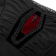 Load image into Gallery viewer, close up detail of coffin on chest