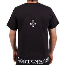 Load image into Gallery viewer, model showing back of shirt