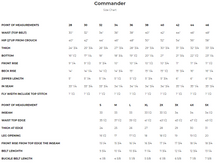 Load image into Gallery viewer, size chart
