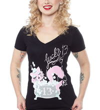 Load image into Gallery viewer, model showing front of shirt