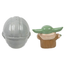 Load image into Gallery viewer, From left to right: Baby sleeping basket and Grogu shakers