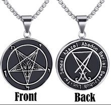 Load image into Gallery viewer, front and back of necklacee