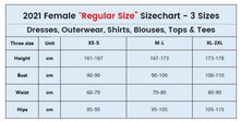Load image into Gallery viewer, size chart