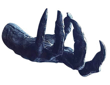 Load image into Gallery viewer, side view of Black witch hand statue