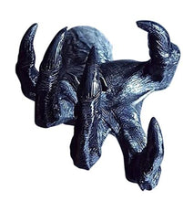 Load image into Gallery viewer, front view of Black witch hand statue