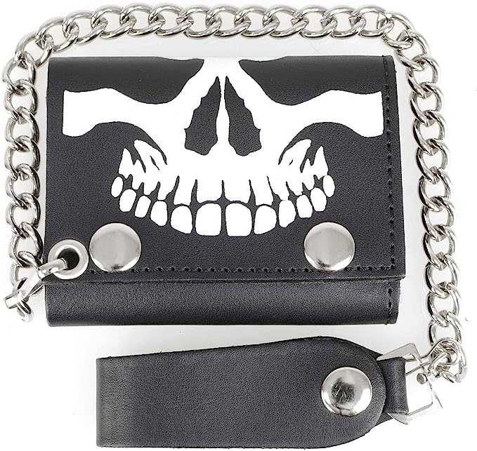 front of wallet on display