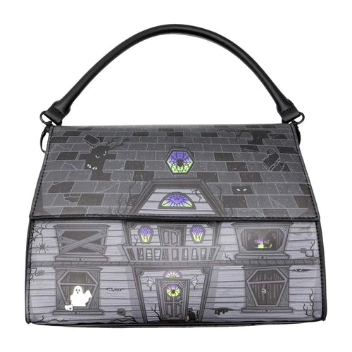 front of bag on display with white background