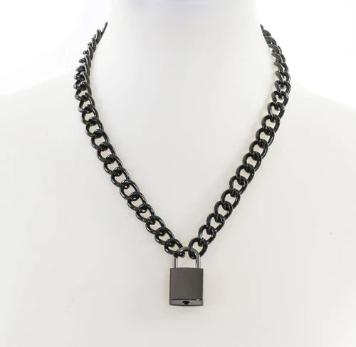 front of necklace on mannequin