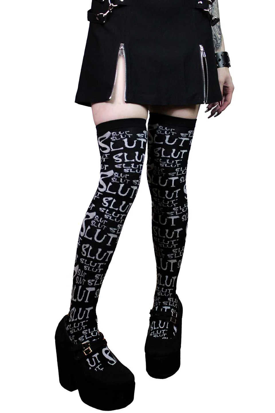 model wearing socks
