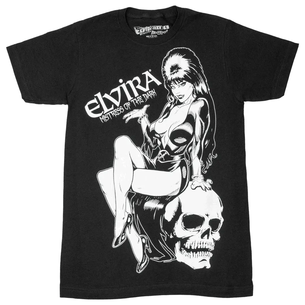 front of shirt on display
