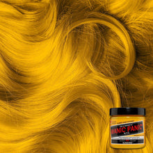 Load image into Gallery viewer, hair dye swatch and bottle on display
