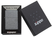 Load image into Gallery viewer, zippo on display in box
