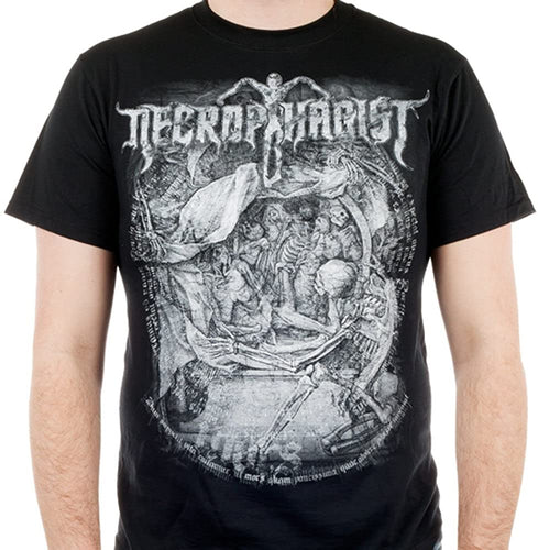 model showing front of shirt