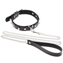 Load image into Gallery viewer, collar with leash
