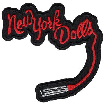 new york dolls logo patch