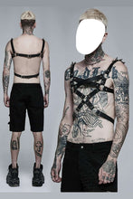 Load image into Gallery viewer, model showing front and back of harness
