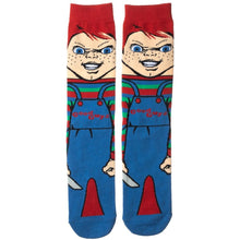 Load image into Gallery viewer, chucky full body mid calf crew socks
