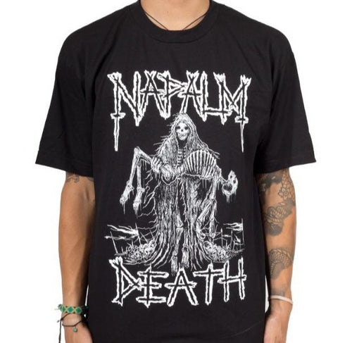 model showing front of shirt