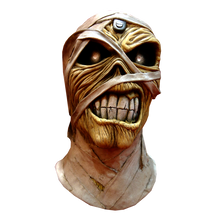 Load image into Gallery viewer, front of eddie powerslave mummy mask
