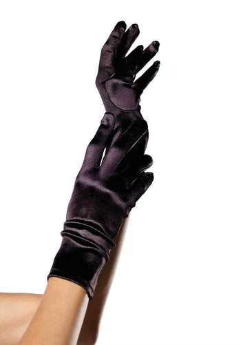 model showing gloves